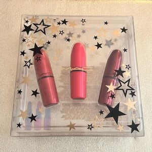 MAC Cosmetics Signature Stars Lipstick Kit Set Trio